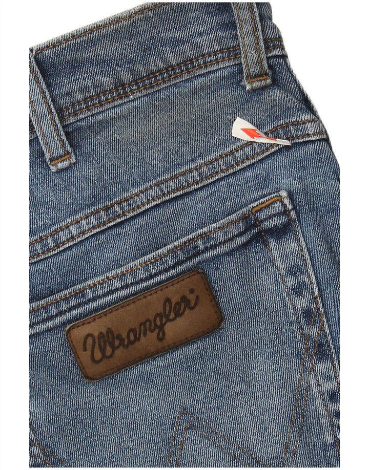 Jeans dritti da uomo Wrangler Texas W36 L32 blu