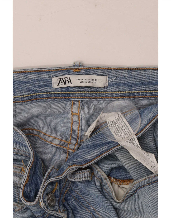 Jeans slim da uomo Zara EU 40 medio W31 L30 cotone blu