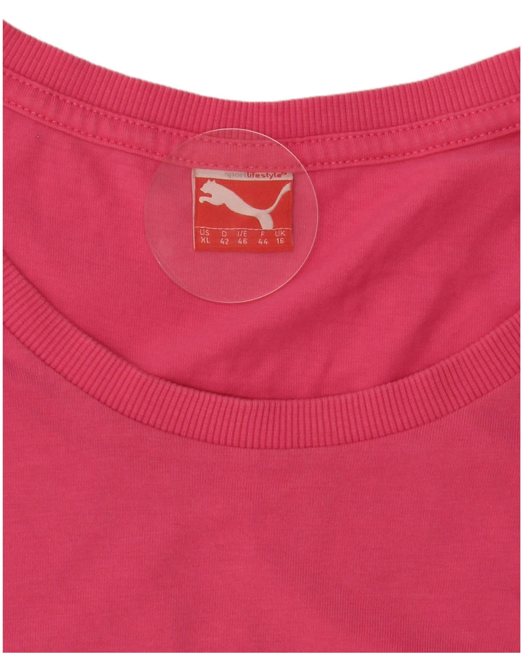 T-shirt da donna Puma UK 16 grande rosa