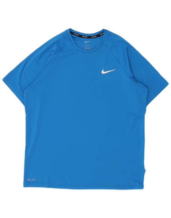 T-shirt Nike Dri Fit da uomo, taglia grande, blu