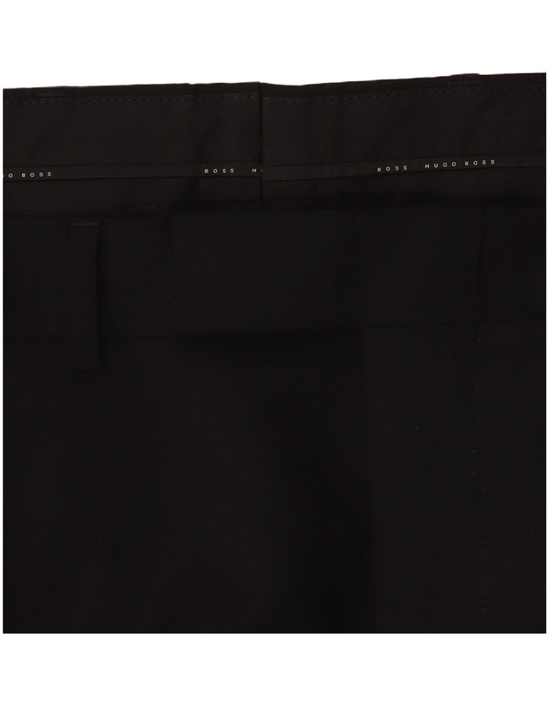 Pantaloni da abito dritti da uomo Hugo Boss W36 L33 neri