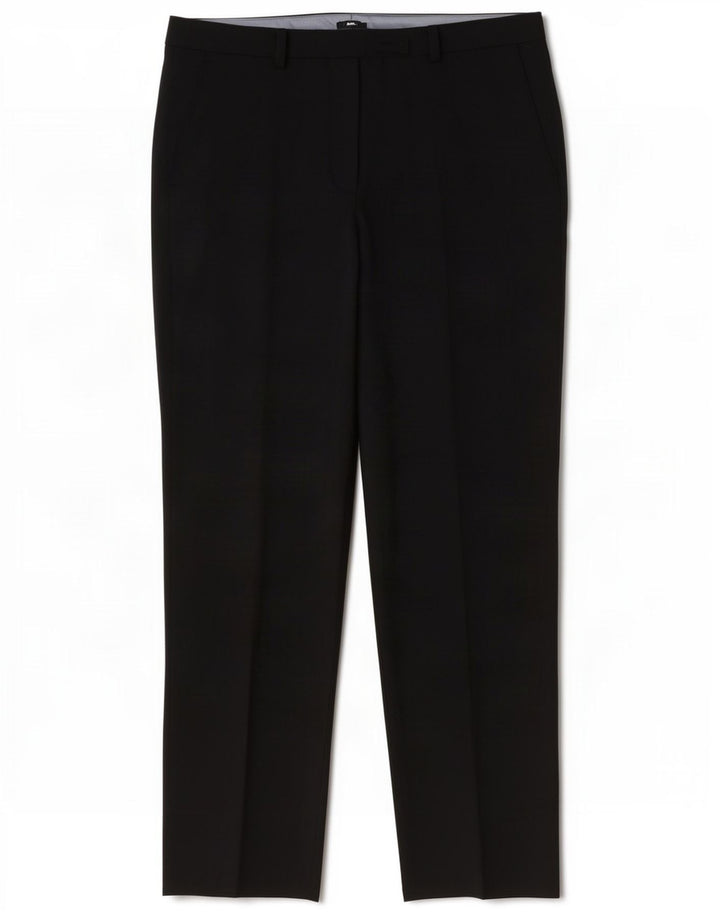 Pantaloni da abito vestibilità regolare da uomo Marks & Spencer W36 L31 lana grigia