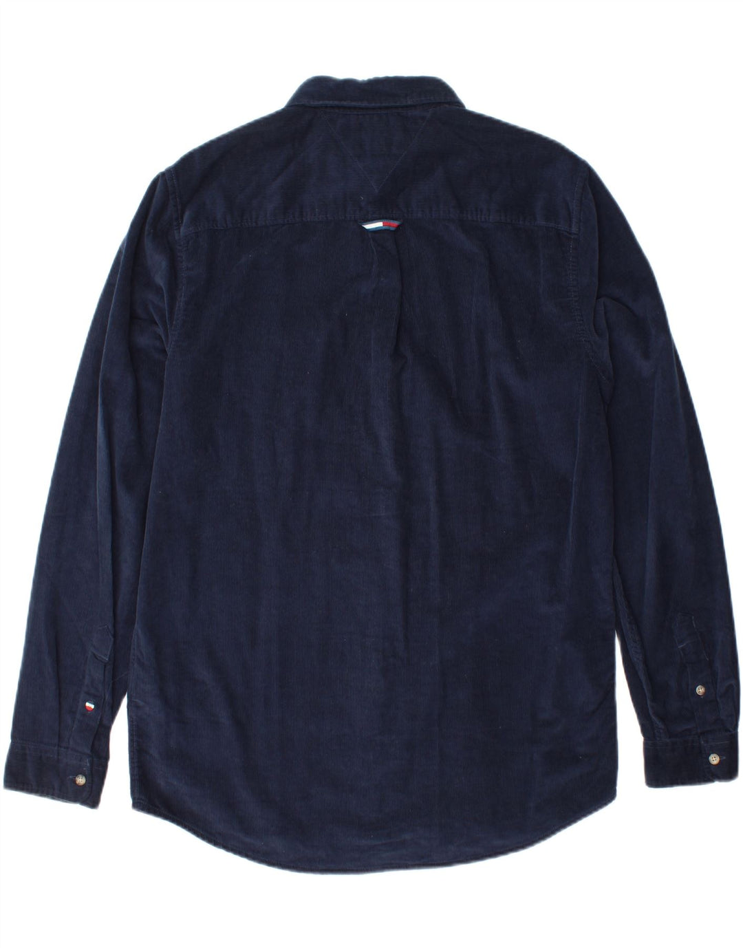 TOMMY HILFIGER Camicia da uomo in velluto a coste, cotone color block medio multicolore