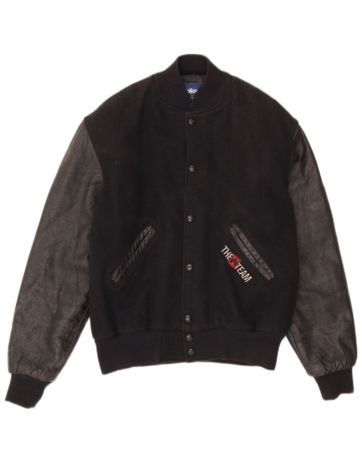 Giacca college da uomo Holloway UK 36 piccola nera
