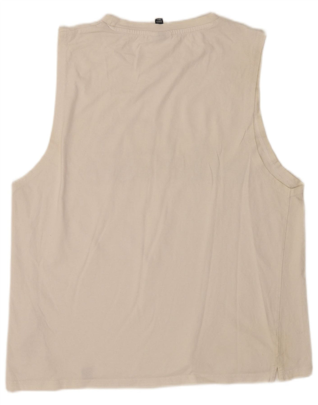 Canotta grafica da uomo Ellesse, grande, in cotone bianco