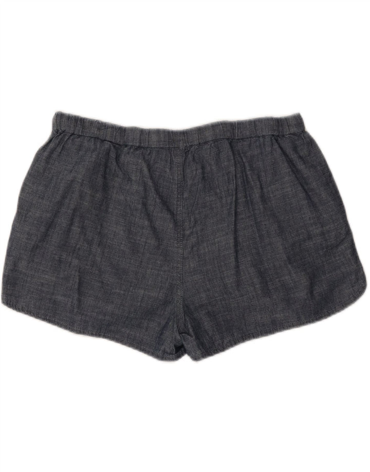 J. CREW Womens Sport Shorts UK 14 Medium Blue Cotton Vintage J. Crew and Second-Hand J. Crew from Messina Hembry 