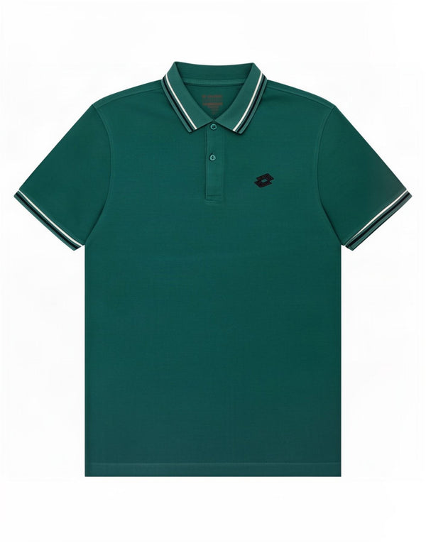 Polo Uomo Lotto Large Verde Cotone