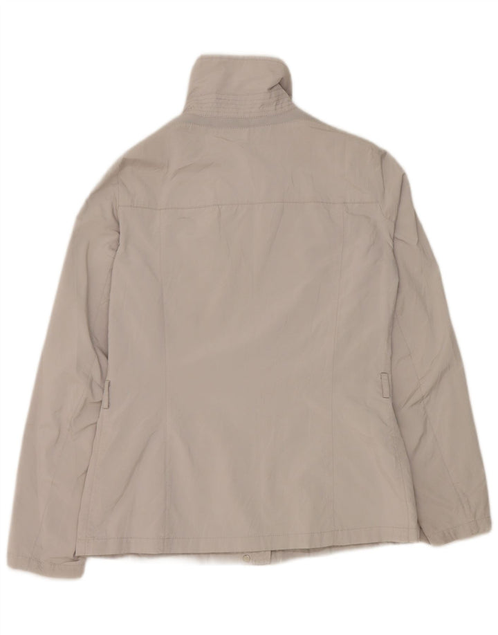 Giacca antipioggia da donna Geox UK 8 Small Poliestere grigio