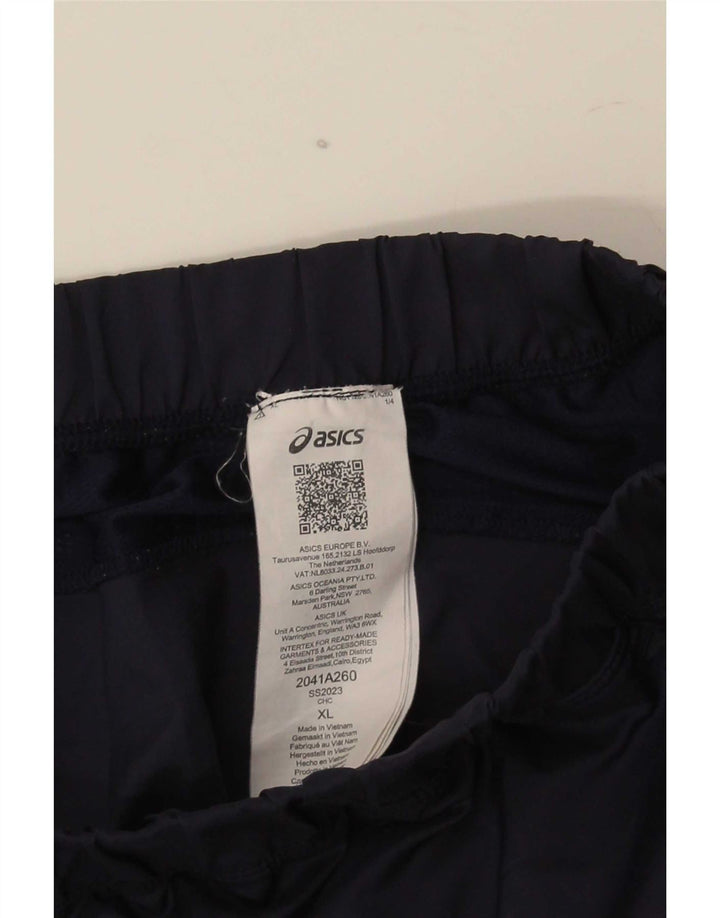 Pantaloncini sportivi da uomo Asics XL blu navy in poliestere