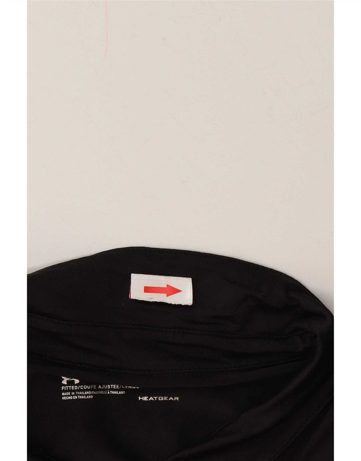 Polo Under Armour da uomo Heat Gear XL poliestere nero
