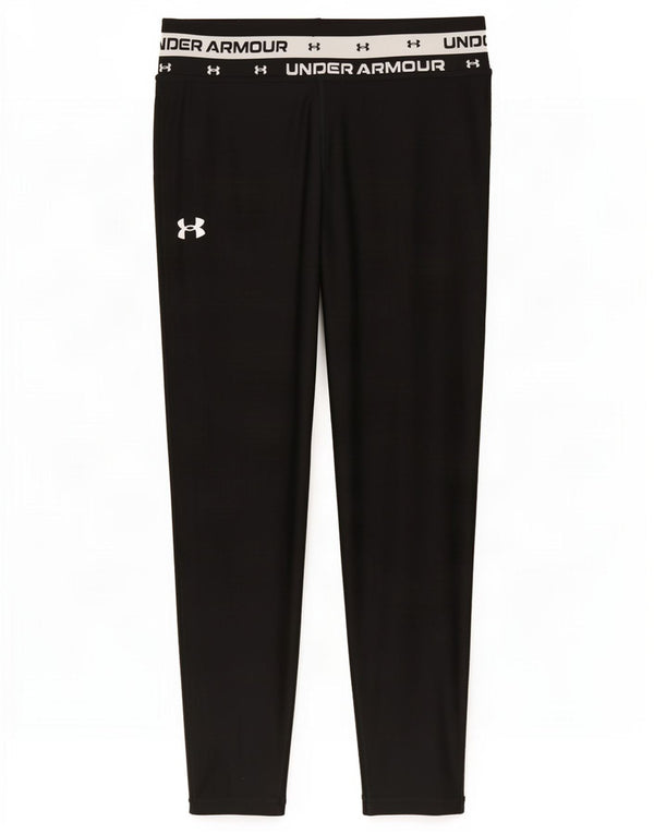 Leggings grafici per ragazze Under Armour 11-12 anni Large Black Colourblock