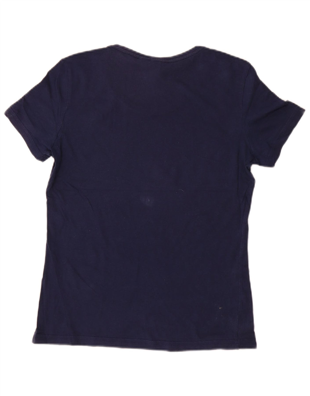 T-shirt grafica da donna Adidas Top UK 12 medio blu navy
