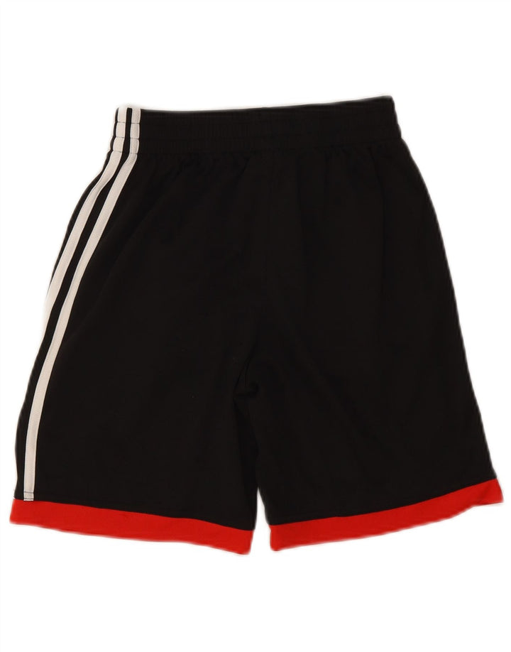 Pantaloncini sportivi Adidas da ragazzo 10-11 anni in poliestere nero