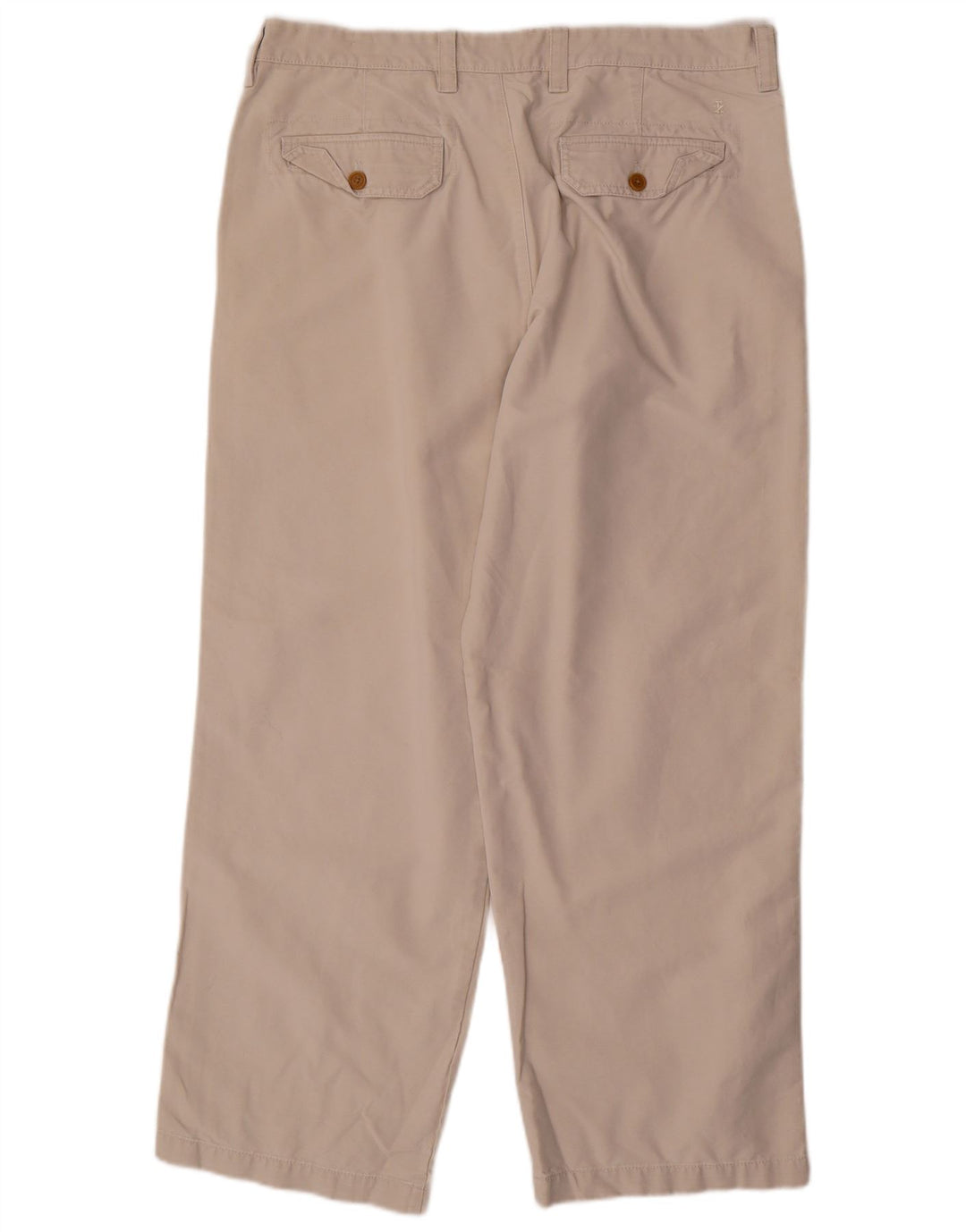 Pantaloni chino dritti da uomo IZOD W38 L30 in cotone beige