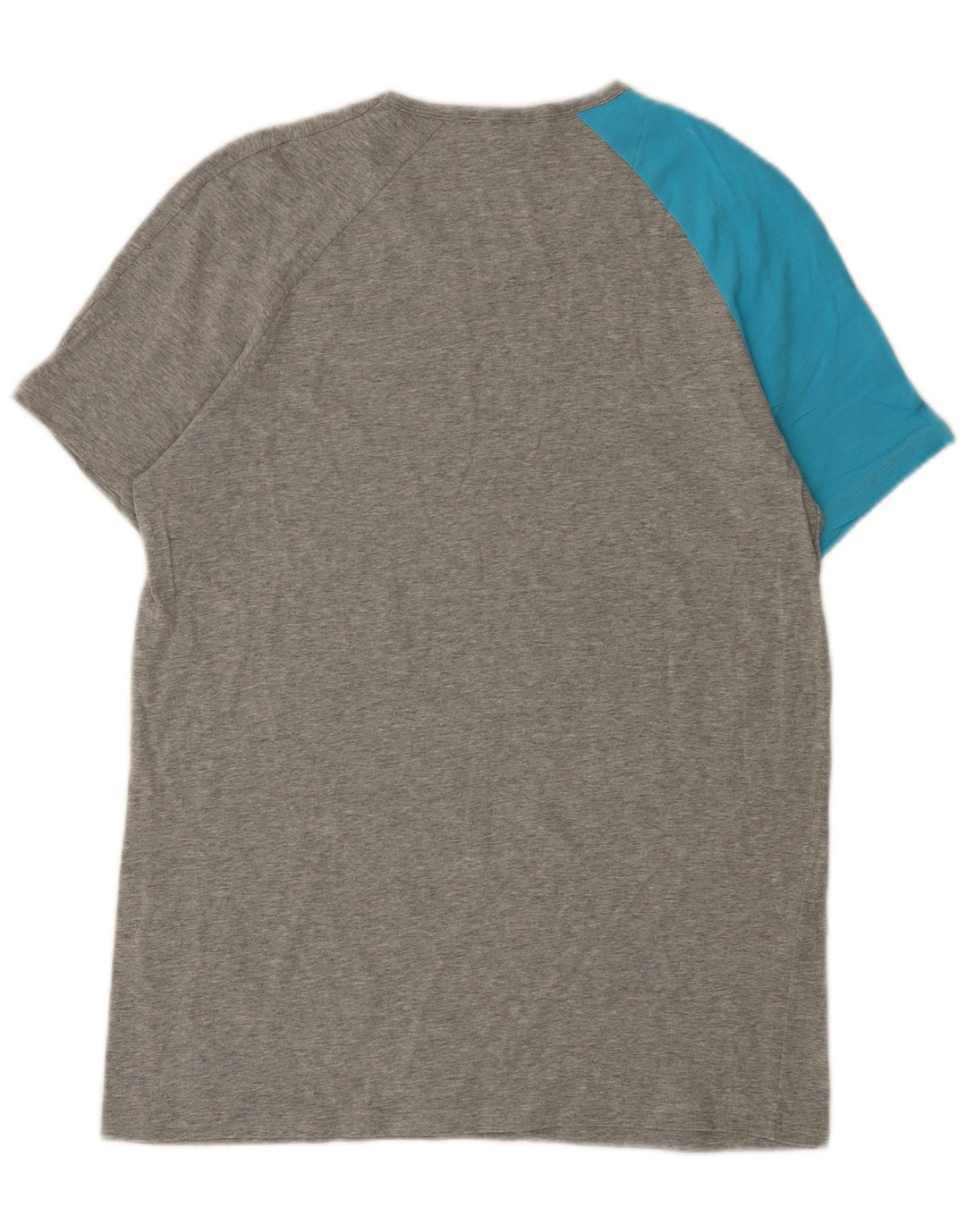 T-shirt grafica da uomo Sergio Tacchini Top Small in cotone color block grigio
