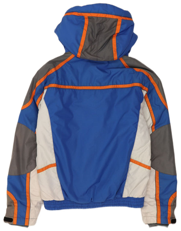 Giacca a vento con cappuccio da uomo Colmar taglia 42 2XS blu colorblock