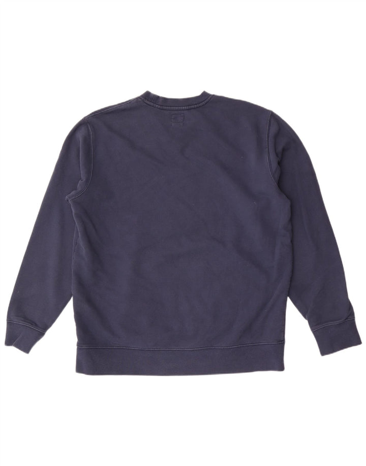 Levi's Uomo Standard Felpa Maglione Grande Blu Navy