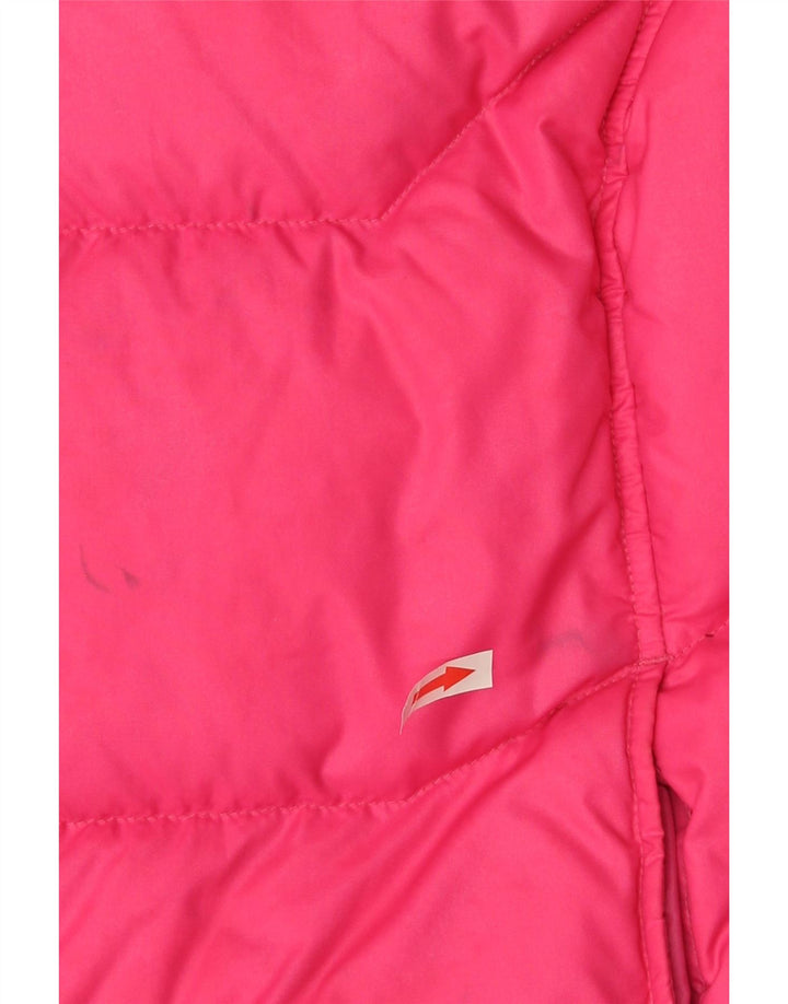 Gilet imbottito da donna Puma UK 10 piccolo nylon rosa