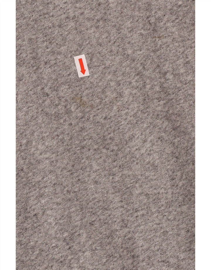 Felpa grafica da donna Levi's UK 14 Cotone grigio medio