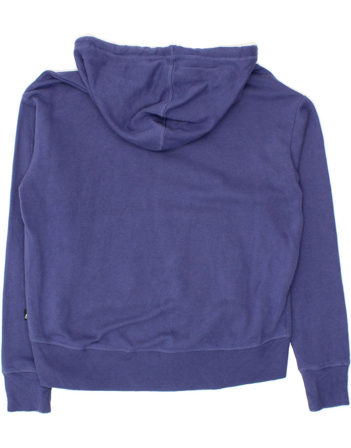 REEBOK Womens Hoodie Jumper UK 14 Large Navy Blue Vintage Reebok and Second-Hand Reebok from Messina Hembry 