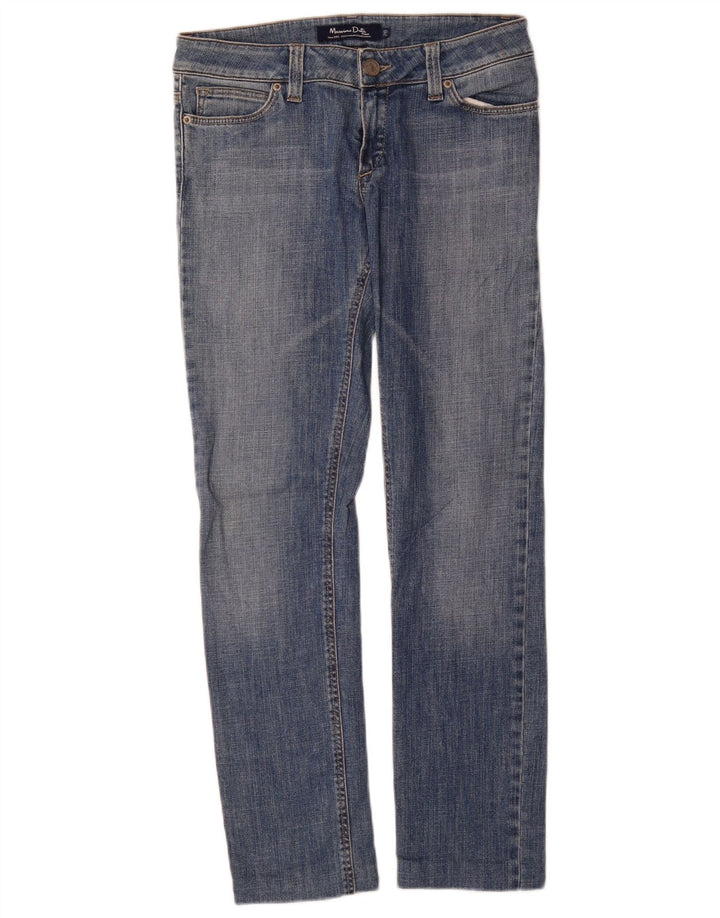 Jeans slim da donna Massimo Dutti W28 L30 Blu