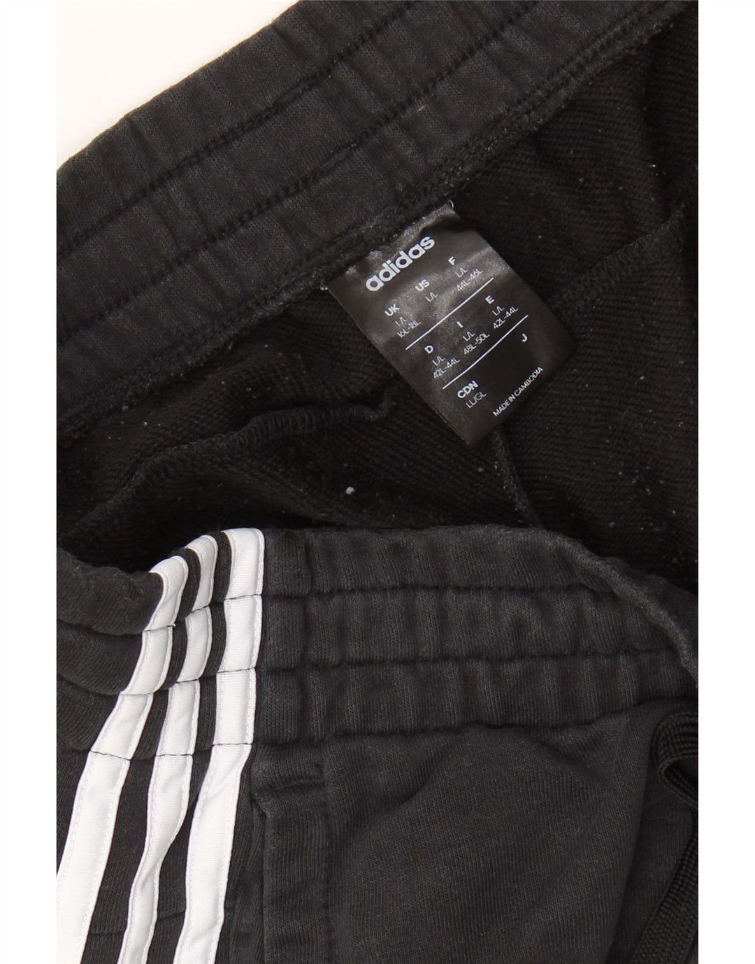 Pantaloni da tuta da donna ADIDAS Joggers UK 16/18 Large Nero