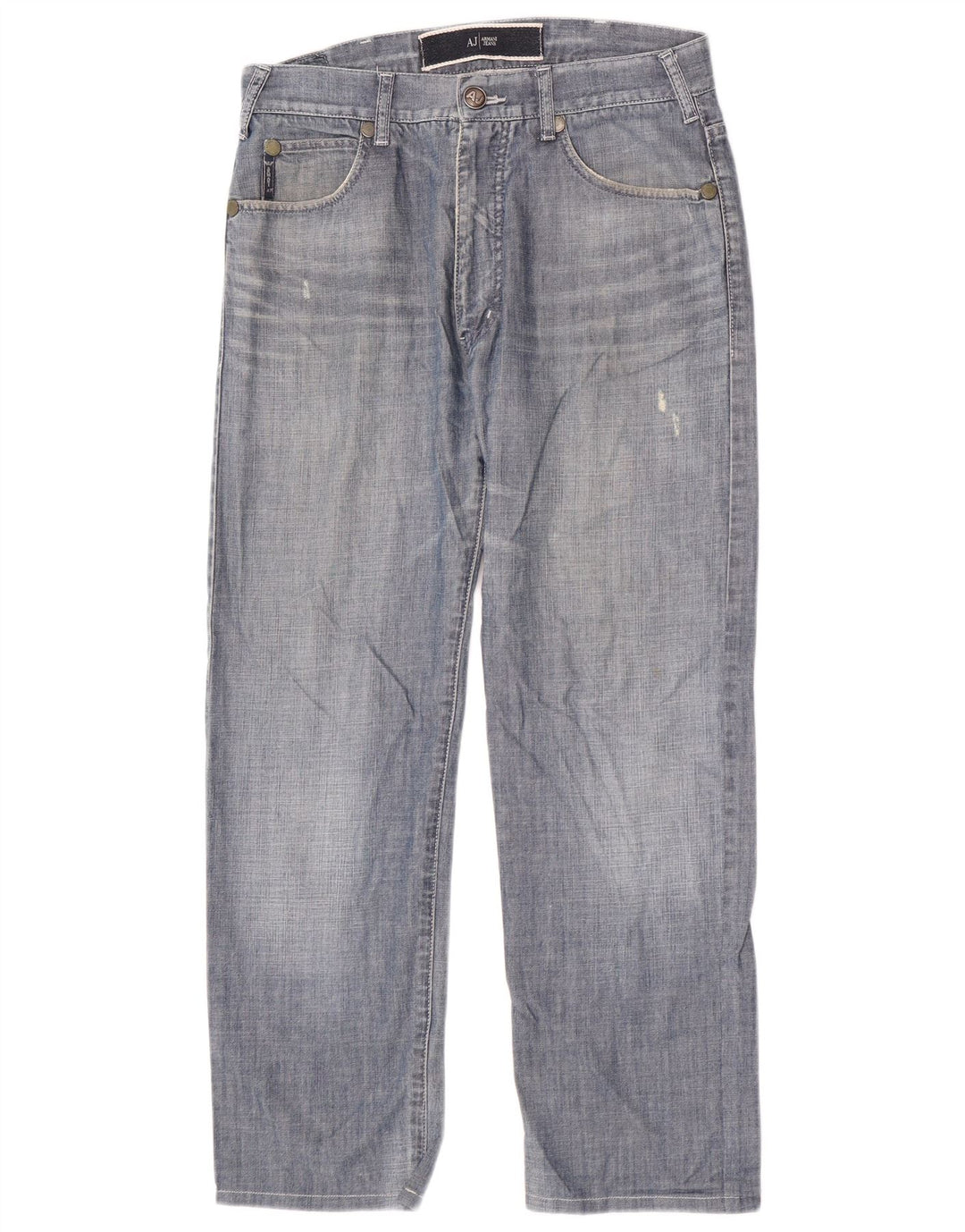 Jeans dritti da uomo Armani W31 L28 Blu