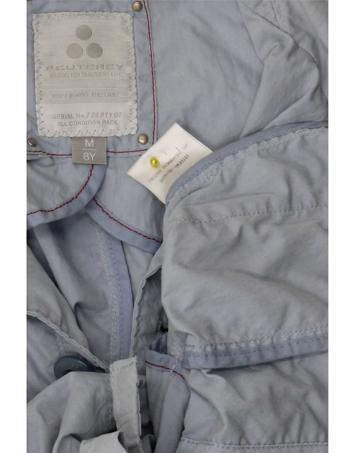 PEUTEREY Giacca Utility Bambina 7-8 Anni Blu Poliammide
