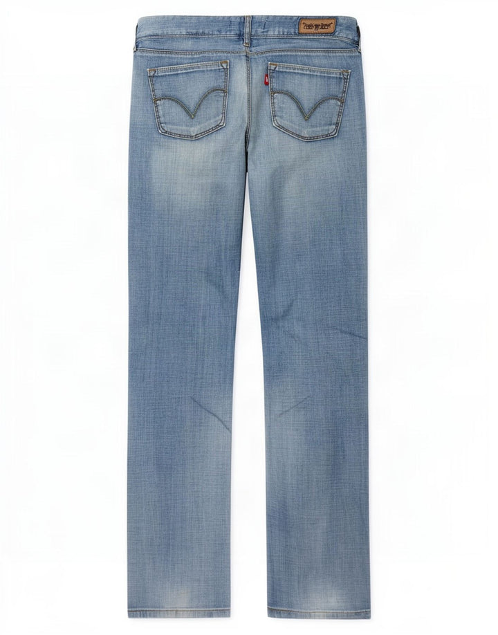 Jeans dritti Levi's 570 da donna W30 L34 cotone blu
