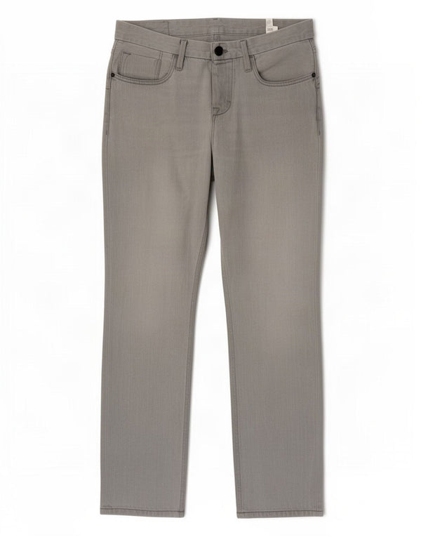 Jeans slim da uomo Calvin Klein W32 L32 cotone grigio