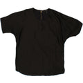 J. CREW Womens Blouse Top UK 14 Medium Black Polyester Comics Vintage J. Crew and Second-Hand J. Crew from Messina Hembry 