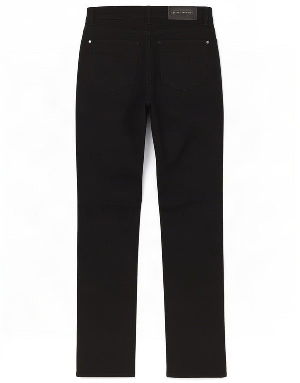 Zara Jeans slim da donna EU 36 XS W26 L33 Nero Cotone