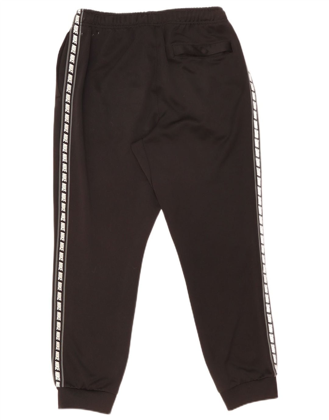 Pantaloni da tuta con grafica Nike da uomo, pantaloni da jogging, poliestere nero medio