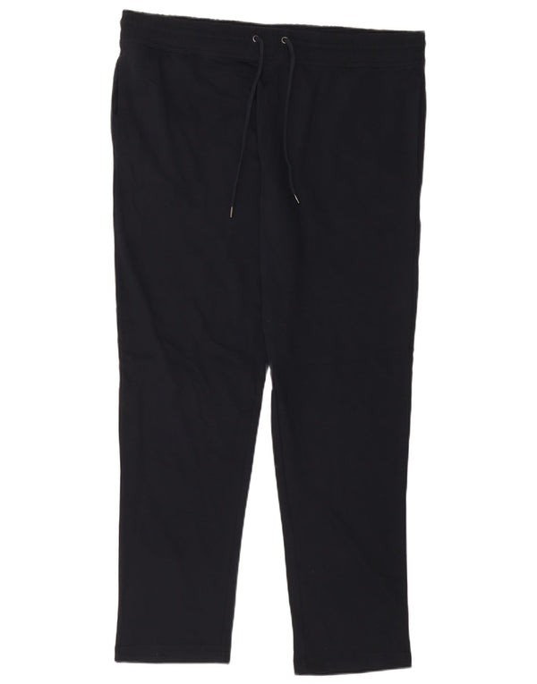 Pantaloni da tuta da donna Marks & Spencer UK 18 XL Cotone blu navy