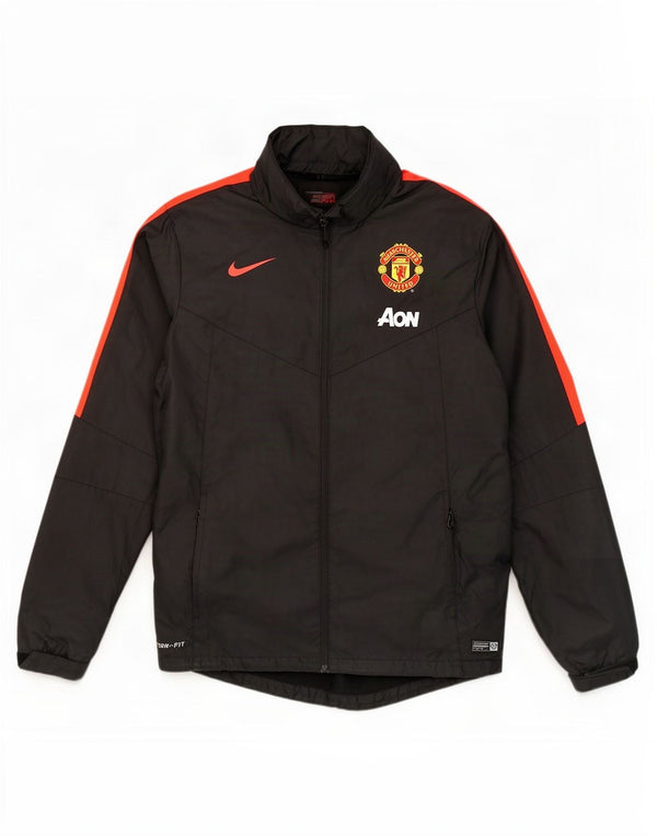 Giacca da ginnastica grafica da uomo Nike Manchester United XL nera