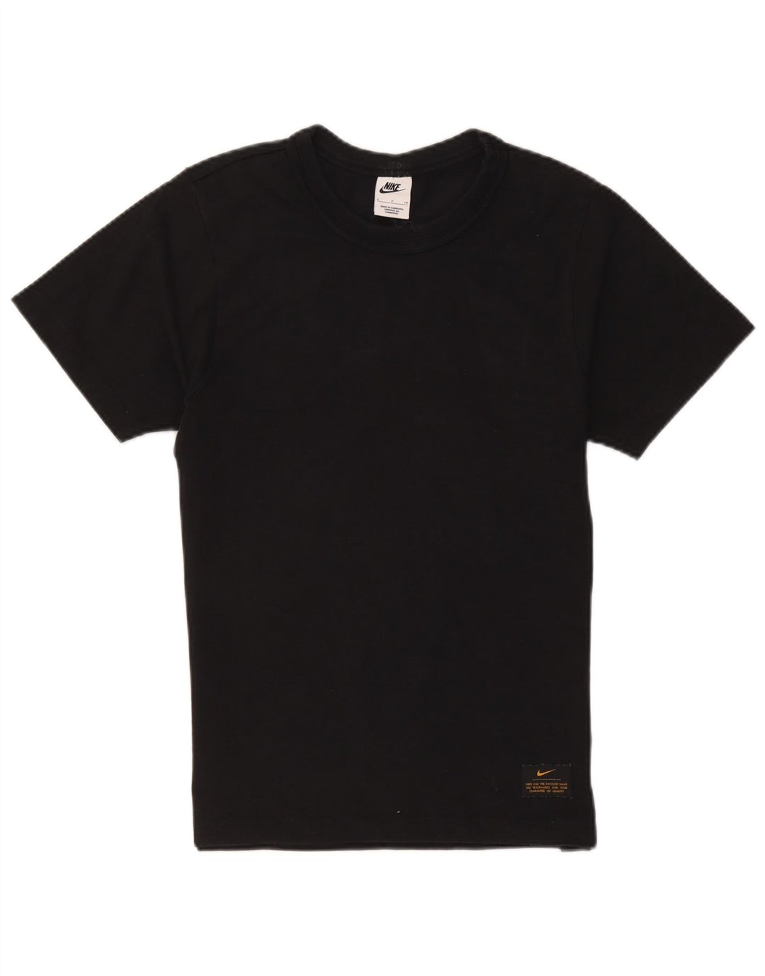 T-shirt Nike da uomo Top Small in cotone nero
