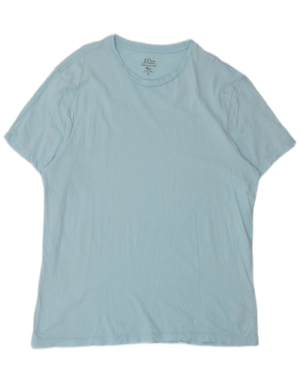 T-shirt da uomo J. Crew Top grande in cotone blu