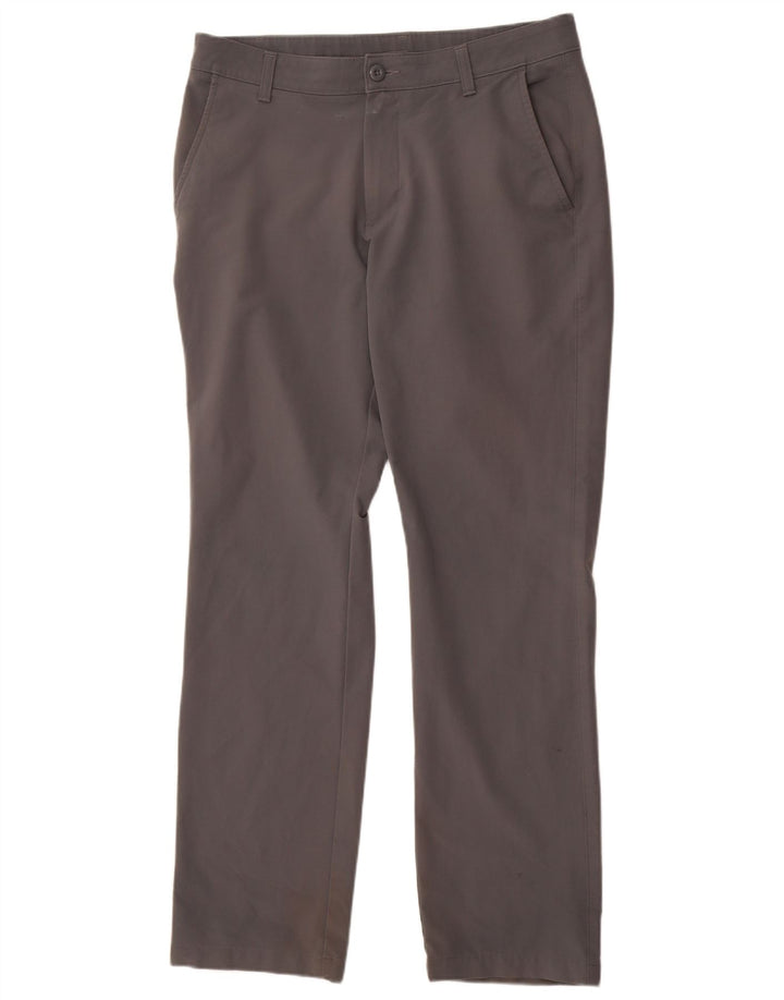 Pantaloni chino dritti da uomo Under Armour W34 L32 Grigi