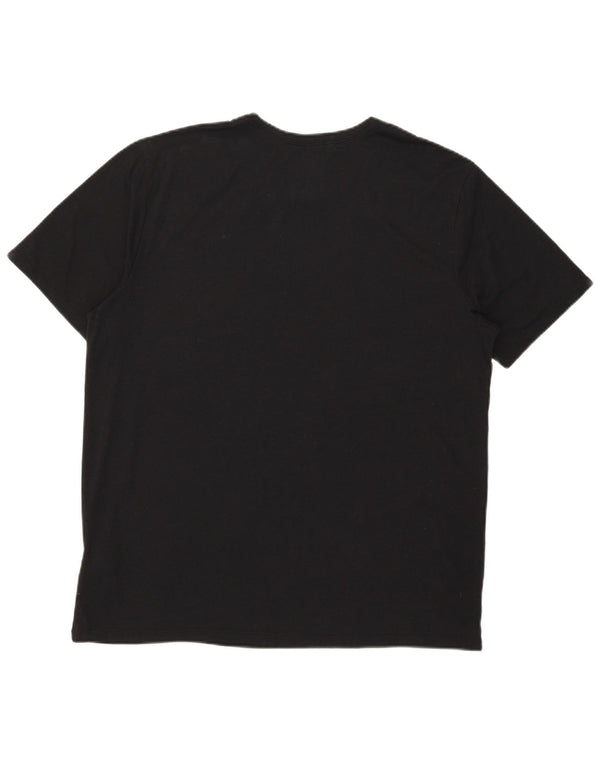 T-shirt grafica da uomo Nike Dri Fit Top XL poliestere nero