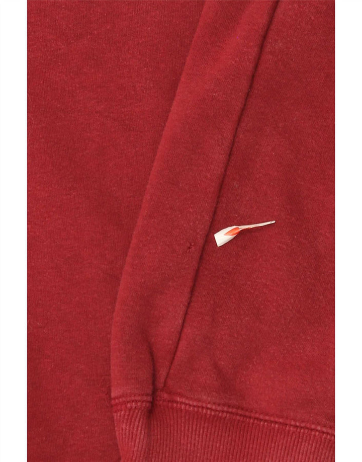 Felpa da uomo Nike Maglione grande in cotone bordeaux