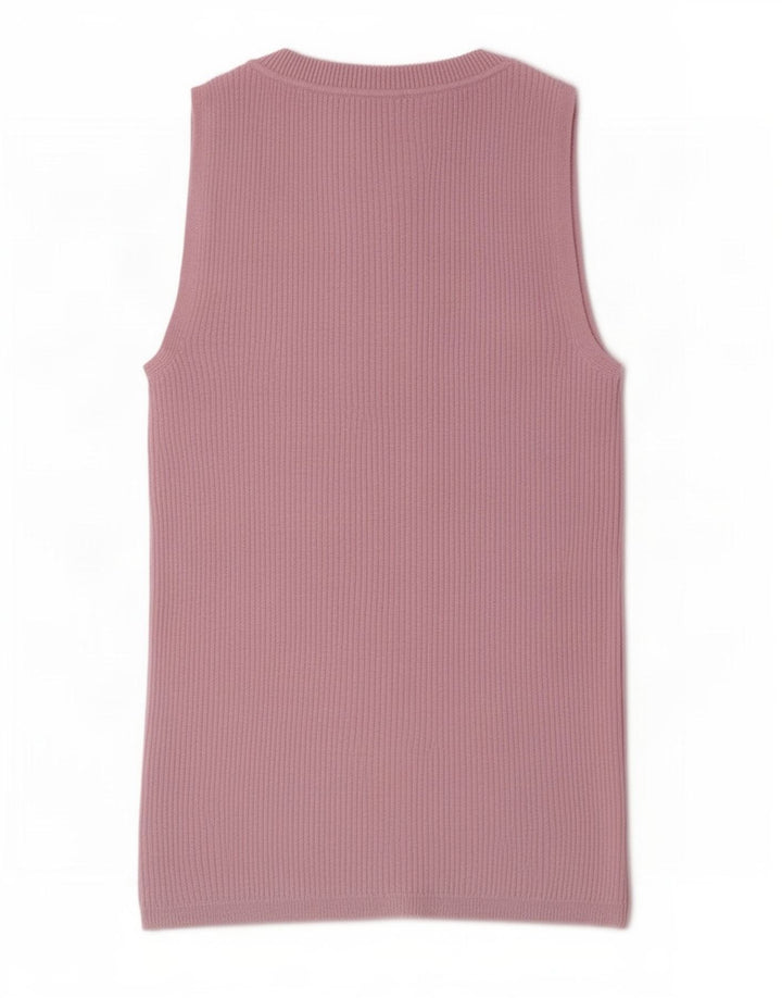 Canotta da donna Marks & Spencer UK 8 piccola in viscosa rosa