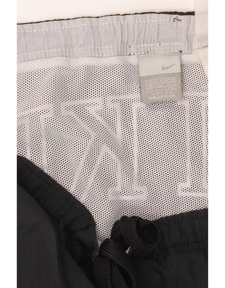 NIKE Mens Graphic Sport Shorts 2XL Black Vintage Nike and Second-Hand Nike from Messina Hembry 