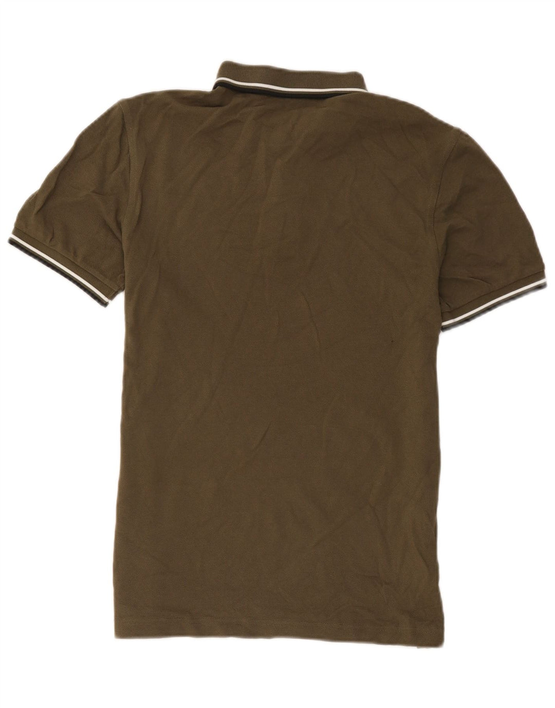 Polo da uomo Fred Perry in cotone kaki medio