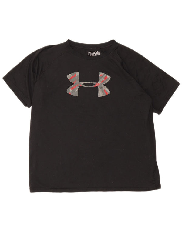 Maglietta grafica Under Armour per ragazze Heat Gear 13-14 anni XL Nera
