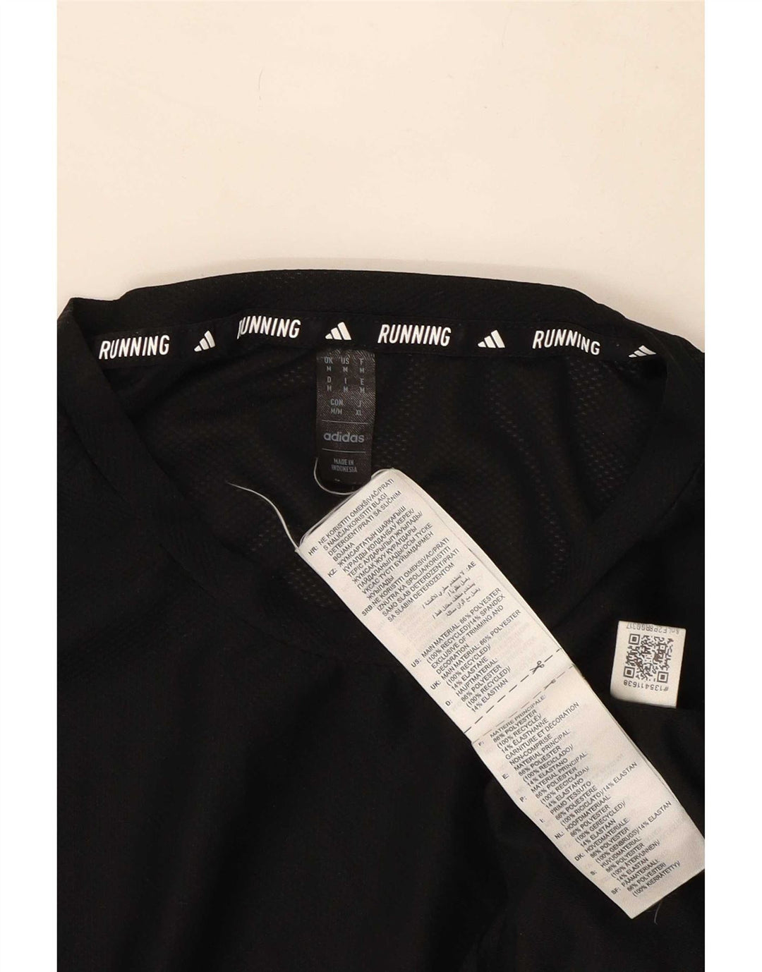T-shirt Adidas Aeroready da uomo, media, in poliestere nero