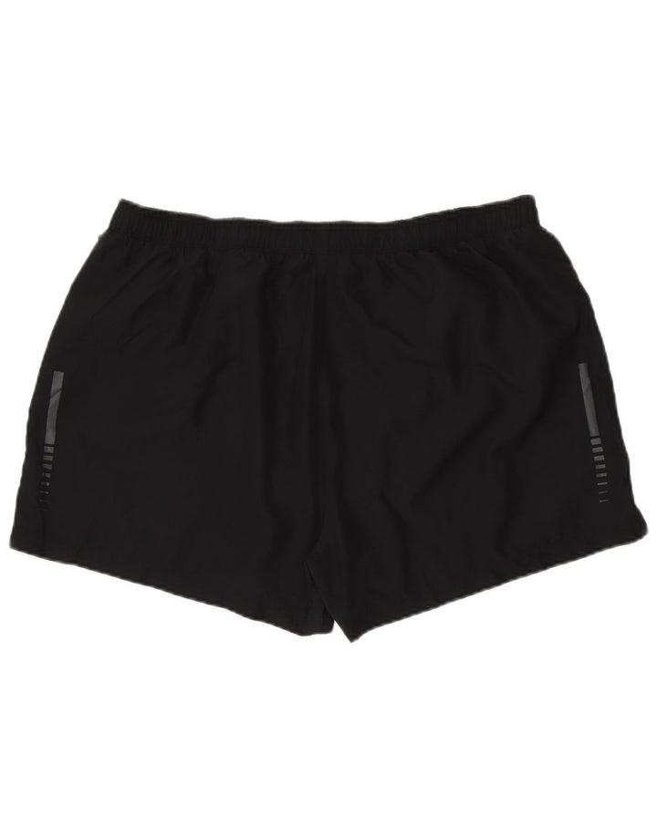 Pantaloncini sportivi ASICS da uomo 2XL poliestere nero