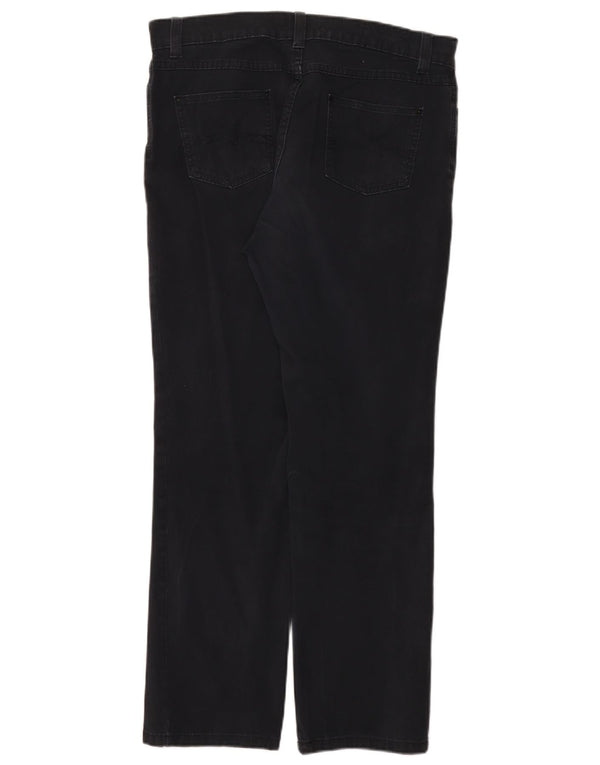 Pantaloni casual da donna Marks & Spencer UK 14 medi W34 L29 Blu navy
