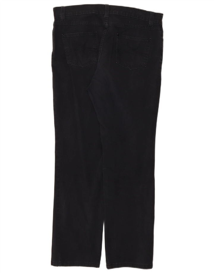 Pantaloni casual da donna Marks & Spencer UK 14 medi W34 L29 Blu navy