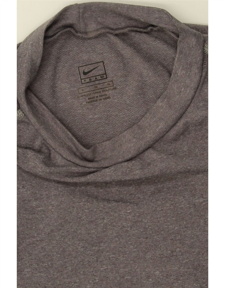 NIKE Boys T-Shirt Top 13-14 Years XL Grey Vintage Nike and Second-Hand Nike from Messina Hembry 