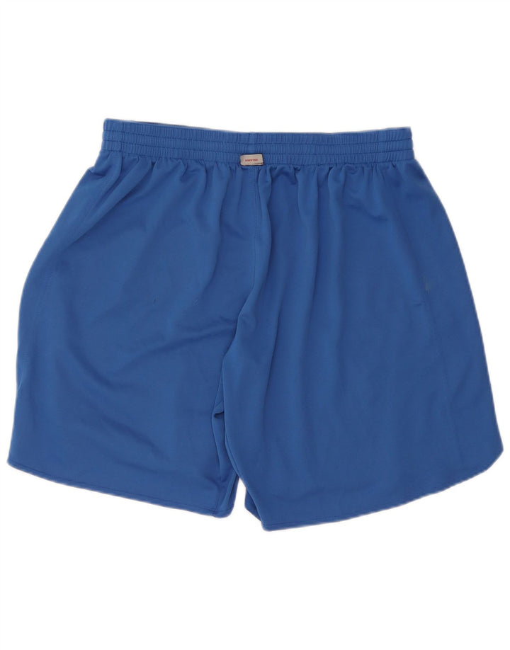 Pantaloncini sportivi da uomo Kappa grandi blu in poliestere